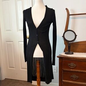 Bershka Black Knitwear long cardigan